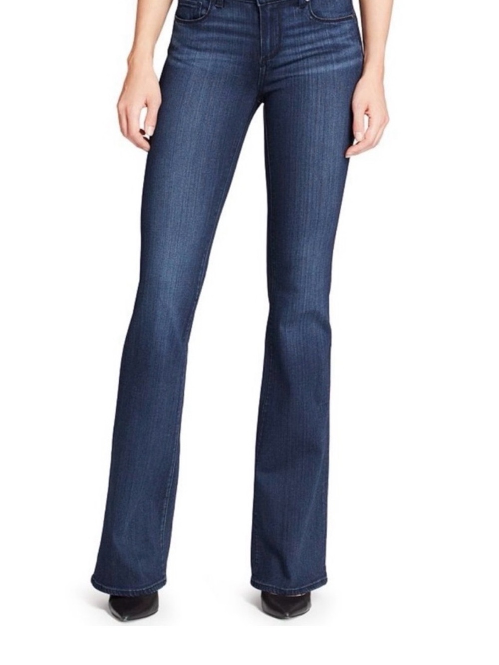 Paige Skyline Boot Dark Blue Women's Bootcut Jeans